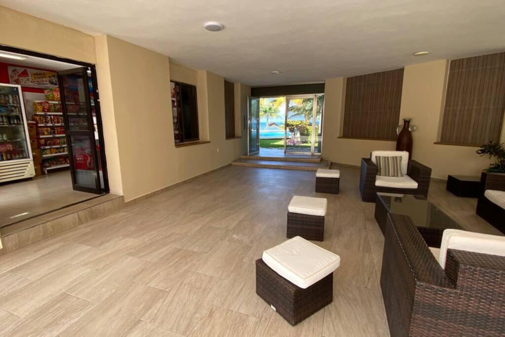 Oceanfront Condo Bm By Andiani Cancun Bagian luar foto