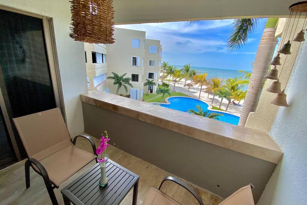 Oceanfront Condo Bm By Andiani Cancun Bagian luar foto