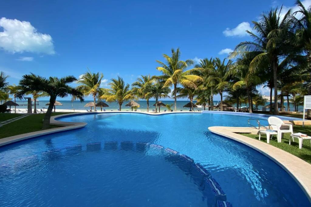 Oceanfront Condo Bm By Andiani Cancun Bagian luar foto
