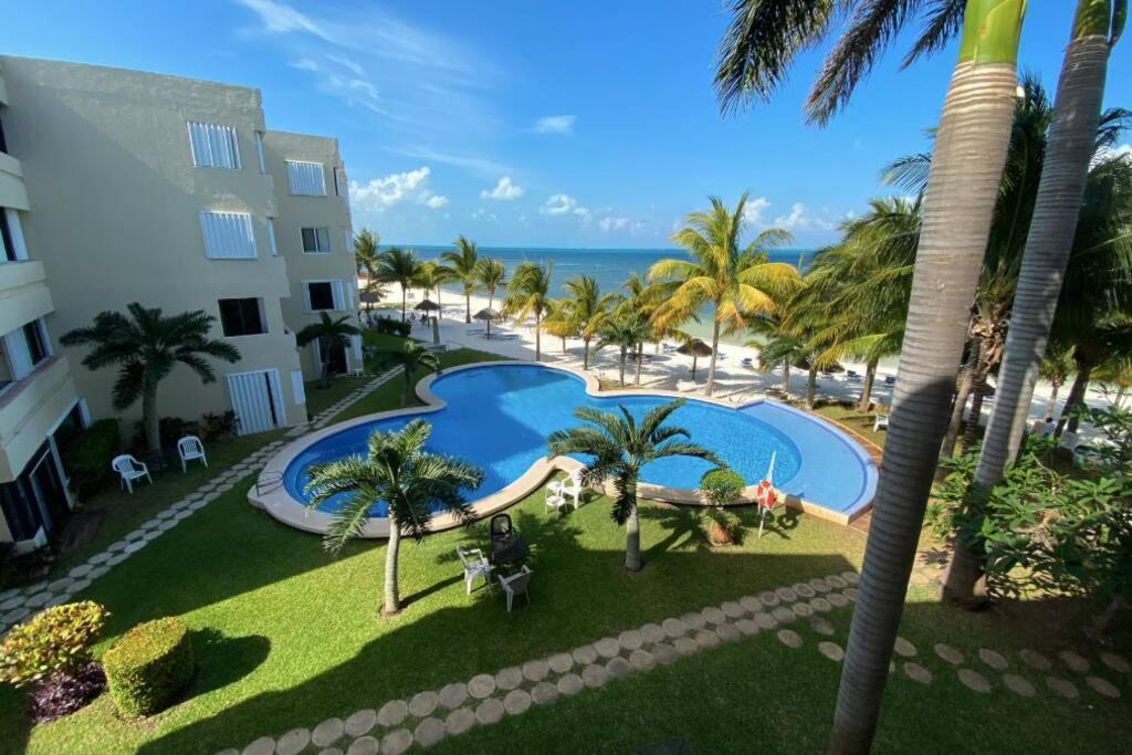 Oceanfront Condo Bm By Andiani Cancun Bagian luar foto